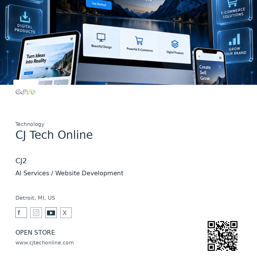 Store card: CJ Tech Online